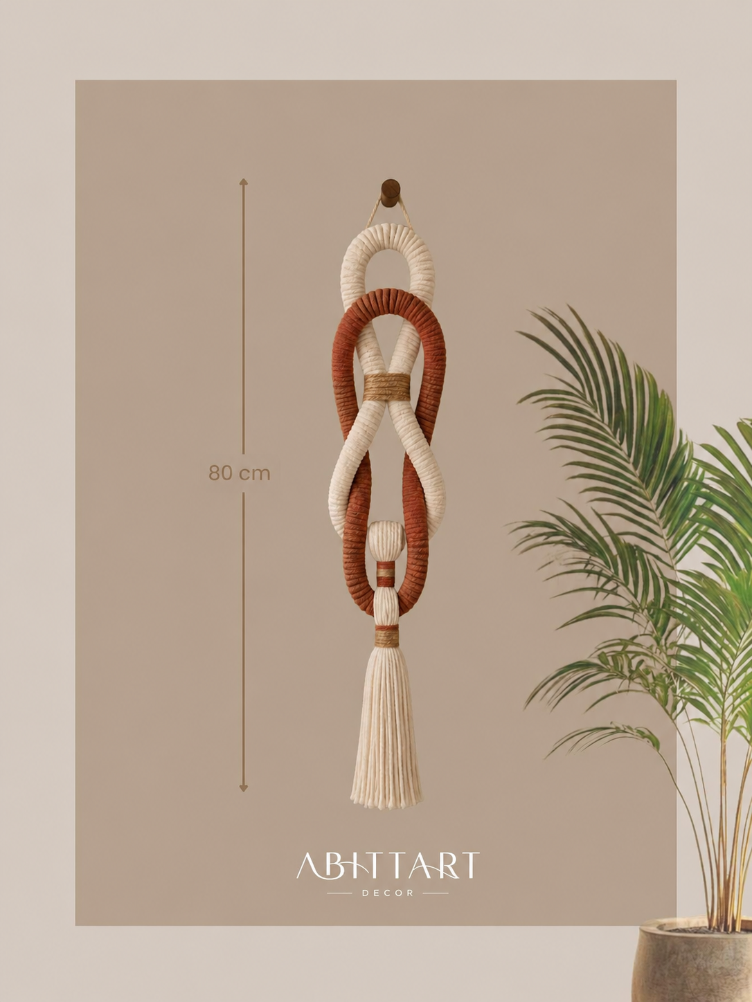 Infinito, pieza artesanal de ABITTART DECOR
